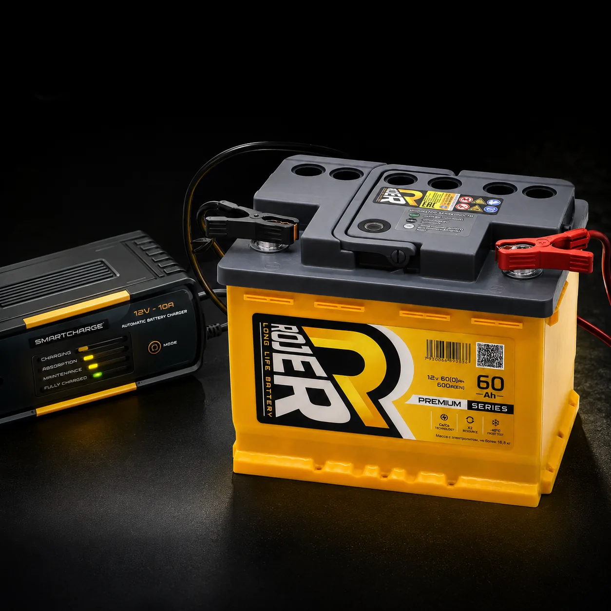 Аккумуляторы ROJER Premium series